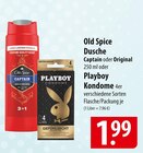 Old Spice Dusche oder Playboy Kondome Angebote bei famila Nordost Lüneburg für 1,99 €