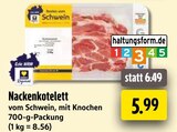 Nackenkotelett im Angebot bei EDEKA in Gelsenkirchen Nackenkotelett Angebote bei EDEKA Gelsenkirchen für 5,99 €