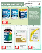 D'autres offres dans le catalogue "SOYEZ ACTEUR DE VOTRE BIEN-ÊTRE" de Carrefour D'autres offres dans le catalogue "SOYEZ ACTEUR DE VOTRE BIEN-ÊTRE" de Carrefour à la page 13