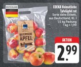 Heimatliebe Tafeläpfel rot im Angebot bei EDEKA in Altenburg Heimatliebe Tafeläpfel rot Angebote von EDEKA bei EDEKA Altenburg für 2,99 €