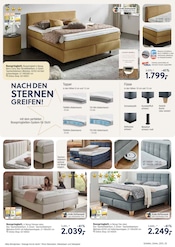 Boxspringbett im Opti-Wohnwelt Prospekt in Bremen Aktueller Opti-Wohnwelt Prospekt mit Boxspringbett, "Schlafen Highlights", Seite 3