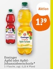 Apfel oder Apfel-Johannisbeerschorle Angebote von Ensinger bei tegut Schwäbisch Gmünd für 1,39 €