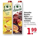 Sanfte Säfte oder +Zusatznutzen bei EDEKA im Frankfurt Prospekt für 1,99 €