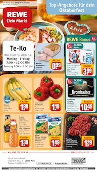 REWE Prospekt Dein Markt mit  Seiten in Marl und Umgebung