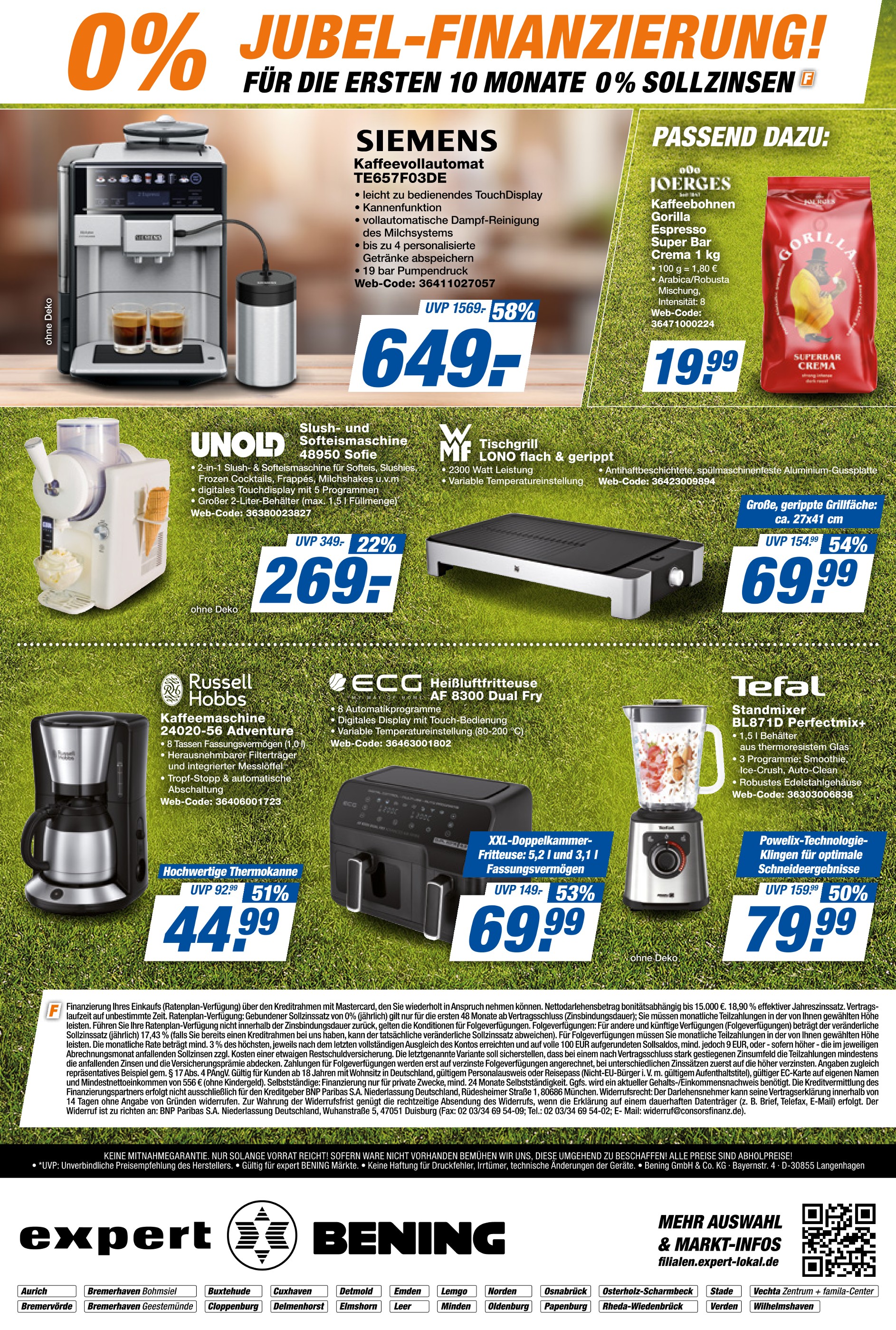 Kaffee im expert Prospekt "Top Angebote" mit 12 Seiten (Detmold)