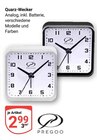 Aktuelles Quartz-Wecker Angebot bei GLOBUS in Ludwigshafen (Rhein) ab 2,99 €