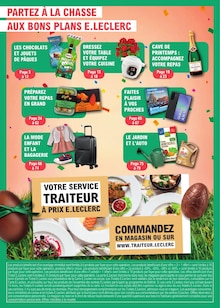 Catalogue E.Leclerc de la semaine 13, "SPÉCIAL PÂQUES À PRIX E.LECLERC", page 2, 24/03/2026 - 04/04/2026 Prospectus E.Leclerc en cours, "SPÉCIAL PÂQUES À PRIX E.LECLERC", page 2 sur 80