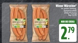 Wiener Würstchen im Angebot bei EDEKA in Regensburg Wiener Würstchen Angebote bei EDEKA Regensburg für 2,79 €