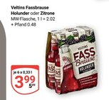 Fassbrause Holunder Angebote von Veltins bei GLOBUS Neunkirchen für 3,99 €