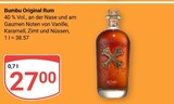 Original Rum Angebote von Bumbu bei GLOBUS Wolfenbüttel für 27,00 €