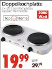 Doppelkochplatte von Top Home im aktuellen Wreesmann Prospekt für 19,99 €