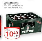 Steini Pils Angebote von Veltins bei GLOBUS Krefeld für 10,49 €