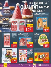 Fleisch im Netto Marken-Discount Prospekt "Aktuelle Angebote" mit 56 Seiten (Magdeburg)