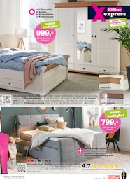 Höffner Boxspringbett im Prospekt Höffner Boxspringbett im Prospekt