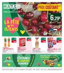 Catalogue Supermarchés Match en cours à Saint-Mihiel et aux alentours : «LA FÊTE DES CLIENTS» avec 20 pages, valable du 04/06/2024 au 16/06/2024