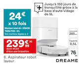 Aspirateur robot laveur - DREAME dans le catalogue But