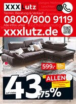 XXXLutz Möbelhäuser Prospekt für Weilheim mit 45 Seiten XXXLutz Möbelhäuser Prospekt für Weilheim: "43,75% auf vieles", 45 Seiten, 19.04.2021 - 25.04.2021