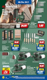 Schleifmaschinen im Lidl Prospekt Schleifmaschinen im Lidl Prospekt LIDL LOHNT SICH auf S. 32