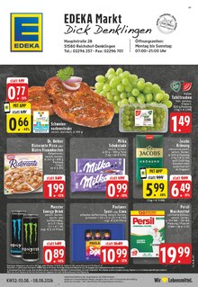 Aktueller EDEKA Prospekt für Wiehl und Ungebung, Seiten zum blättern EDEKA Prospekt Aktuelle Angebote mit Seiten in Wiehl und Umgebung