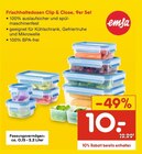 Frischhaltedosen Clip & Close, 9er Set bei Netto Marken-Discount im Diedorf Prospekt für 10,00 €