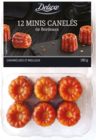 12 minis canelés - Deluxe - Lidl à Lyon 12 minis canelés - Deluxe en promo chez Lidl Lyon à 1,99 €
