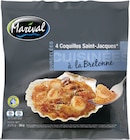 Coquilles Saint-Jacques à la Bretonne Surgelées - MAREVAL - Intermarché Super à Montpellier Coquilles Saint-Jacques à la Bretonne Surgelées - MAREVAL en promo chez Intermarché Super Montpellier à 3,49 €