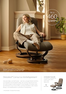 Fernsehsessel im XXXLutz Möbelhäuser Prospekt "Stressless" mit 8 Seiten (Mülheim (Ruhr))