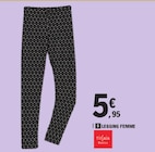 Legging femme - TISSAIA dans le catalogue E.Leclerc