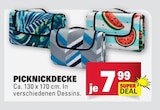 Aktuelles Picknickdecke Angebot bei Marktkauf in Stuttgart ab 7,99 €