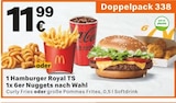 Hamburger im McDonalds Prospekt Doppelpack 338 von McDonald's im aktuellen McDonalds Prospekt für 11,99 €