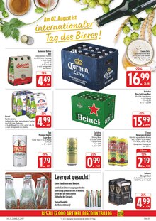 Bier im E center Prospekt "Wir lieben Lebensmittel!" mit 38 Seiten (Weimar)