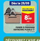 Promo PANIER À PROVISION ISOTHERME PLIABLE à 8,99 € dans le catalogue Aldi à Charnoz-sur-Ain