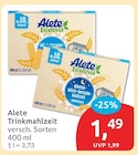 Trinkmahlzeit von Alete für 1,49 € bei budni im Angebot Trinkmahlzeit von Alete im aktuellen budni Prospekt