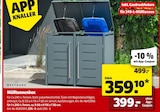 Aktuelles Mülltonnenbox Angebot bei Hagebaumarkt in Duisburg ab 359,10 €