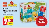 Aktuelle Lego Angebote bei Marktkauf in Reutlingen Aktuelles DUPLO 3-in-1 Kreative Tiere Angebot bei Marktkauf in Reutlingen ab 7,99 €