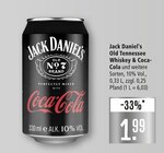 Aktuelles Old Tennessee Whiskey & Coca-Cola Angebot bei Marktkauf in Lörrach ab 1,99 €