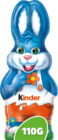 LAPIN DE PÂQUES CHOCOLAT AU LAIT KINDER - KINDER dans le catalogue Auchan Hypermarché