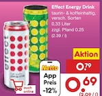 Energy Drink im Netto Marken-Discount Prospekt Energy Drink von Effect im aktuellen Netto Marken-Discount Prospekt für 0,69 €