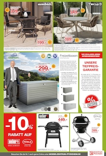 Holzkohlegrill im Möbelzentrum Pforzheim Prospekt "HAUSRABATT" mit 12 Seiten (Stuttgart)