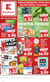 Kaufland Prospekt der Woche "Aktuelle Angebote" Seite 1, 09.04.2026 bis 15.04.2026 für Heidenheim Aktueller Kaufland Prospekt "Aktuelle Angebote" Seite 1 von 58 Seiten für Heidenheim
