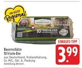 frische Eier im Angebot bei E center in Nürnberg frische Eier Angebote von Bauernschätze bei E center Nürnberg für 3,99 €