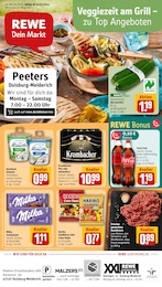 REWE Prospekt für Duisburg mit 32 Seiten REWE Prospekt "Dein Markt" für Duisburg, 32 Seiten, 07.07.2025 - 12.07.2025