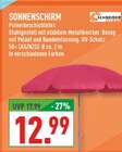 Sonnenschirm im Angebot bei Marktkauf in Detmold Sonnenschirm Angebote von Schneider bei Marktkauf Detmold für 12,99 €