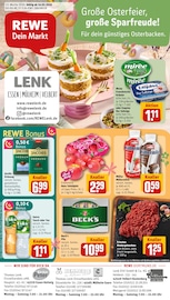 Bier im REWE Prospekt in Velbert Aktueller REWE Prospekt mit Bier, "Dein Markt", Seite 1