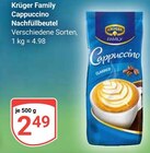 Cappuccino Nachfüllbeutel im Angebot bei GLOBUS in Kaarst Cappuccino Nachfüllbeutel Angebote von Krüger Family bei GLOBUS Kaarst für 2,49 €