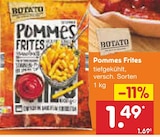 Pommes Frites im Angebot bei Netto Marken-Discount in Pirmasens Pommes Frites Angebote von Botato bei Netto Marken-Discount Pirmasens für 1,49 €