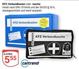 KFZ-Verbandkasten im Angebot bei GLOBUS in Bad Homburg KFZ-Verbandkasten Angebote von cartrend bei GLOBUS Bad Homburg für 5,55 €