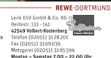 REWE Velbert Prospekt mit  im Angebot für 