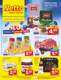 Netto Marken-Discount Prospekt für Möckmühl mit 61 Seiten Netto Marken-Discount Prospekt für Möckmühl: "Aktuelle Angebote", 61 Seiten, 06.01.2025 - 11.01.2025