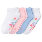 4 Paar Mädchen Sneaker-Socken für 6,00 € bei Ernstings family im Angebot 4 Paar Mädchen Sneaker-Socken im aktuellen Ernstings family Prospekt